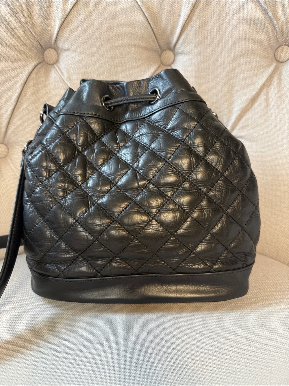 MZ Wallace Leather Bucket Bag - Picture 3 of 12